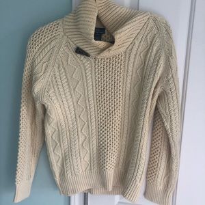 Cream ribbed Polo Ralph Lauren Sweater